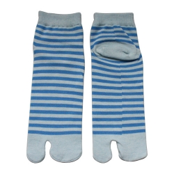 Adults Toe Socks with Strips parttern