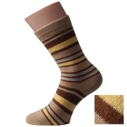 Man Wool Striped Socks