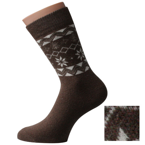 Men's Striped Socks Wool