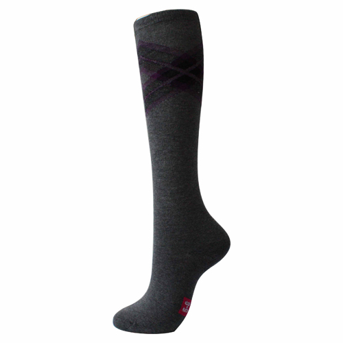 Black Ladies' Knee High Socks