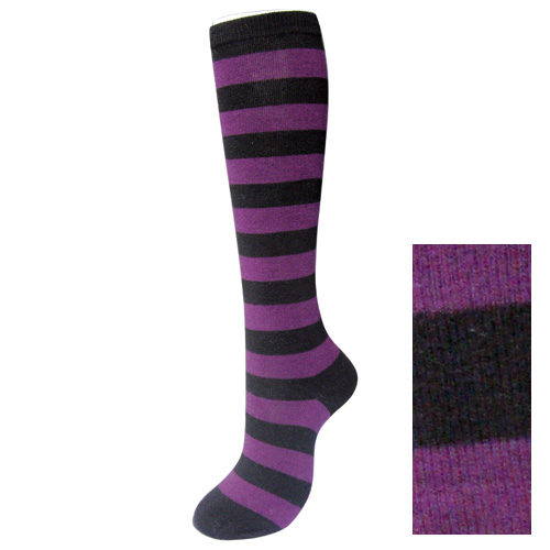 Knee High Stripe Socks