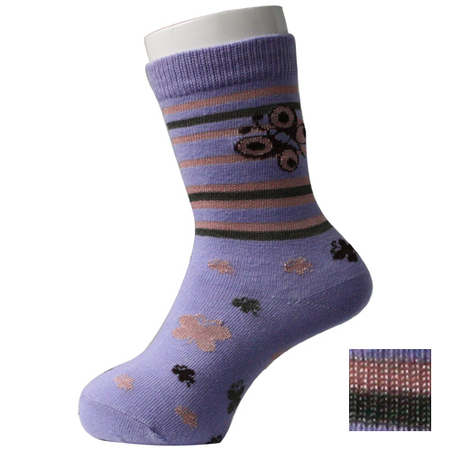 Purple Teenage Ankle Socks