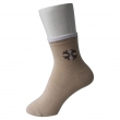 Light Brown Girl's  Ankle Socks