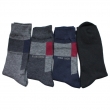 Polyester Man Crew Socks 4colors