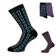 Boxes Men's Socks with Embroider logo